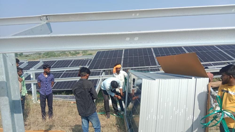 Gadewadi solar farm site